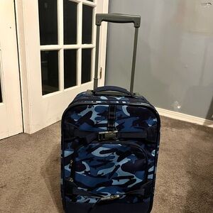 Pottery Barn Kids luggage and lunch box